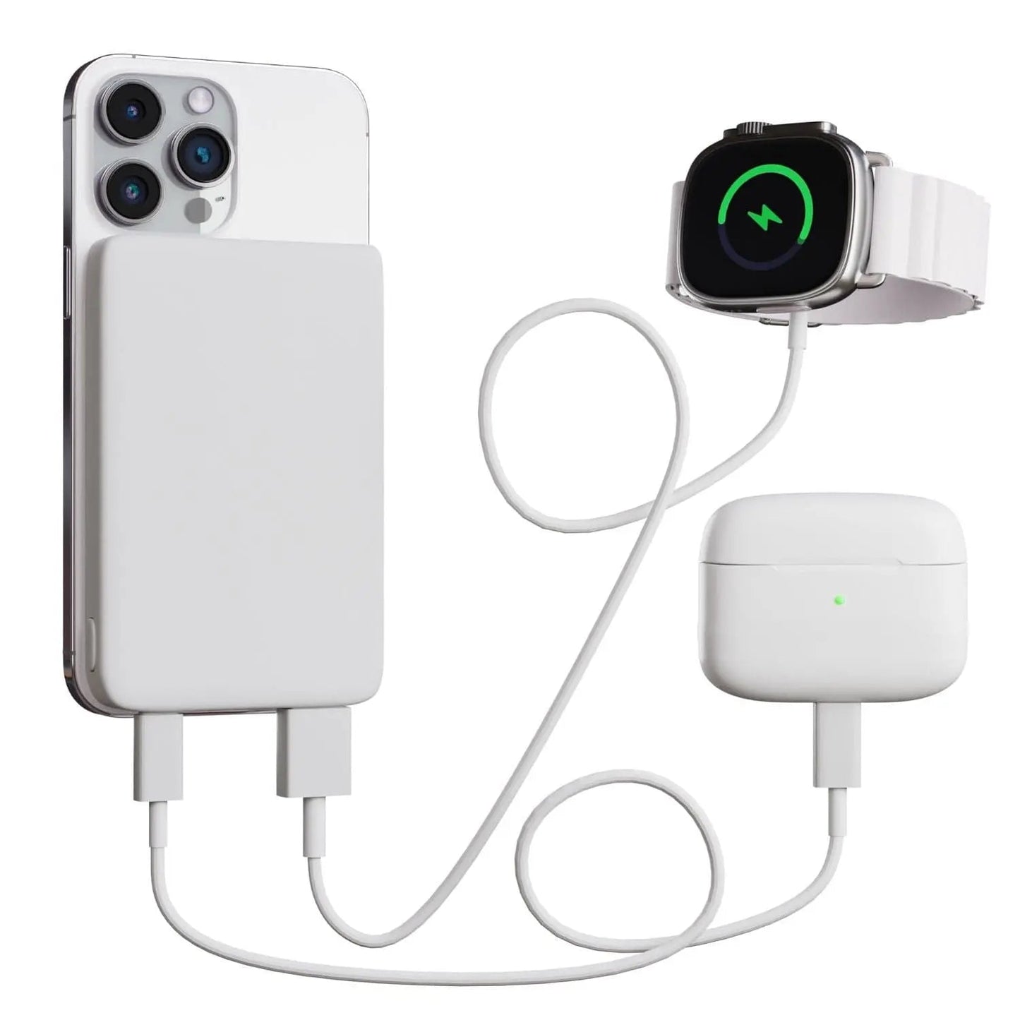 Magnetische kabellose Powerbank – Kompakt und leistungsstark für Smartphones