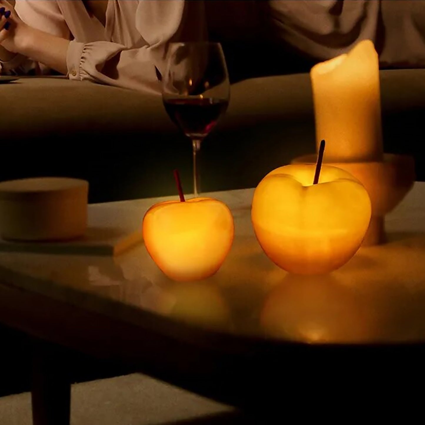 Apple durchscheinende Nachttischlampe
