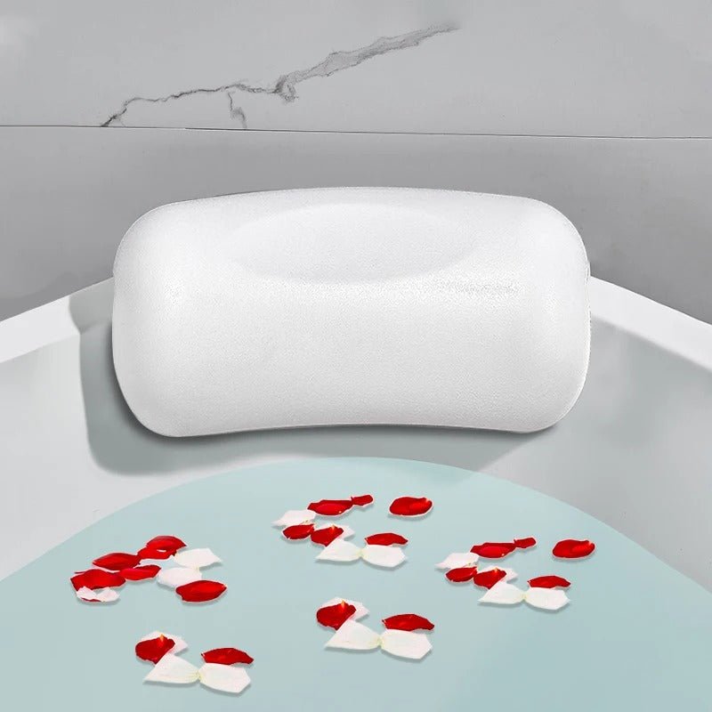 AquaCloud Premium Badewannenkissen – Ergonomische Nacken- und Kopfstütze für Entspannung wie im Spa zu Hause