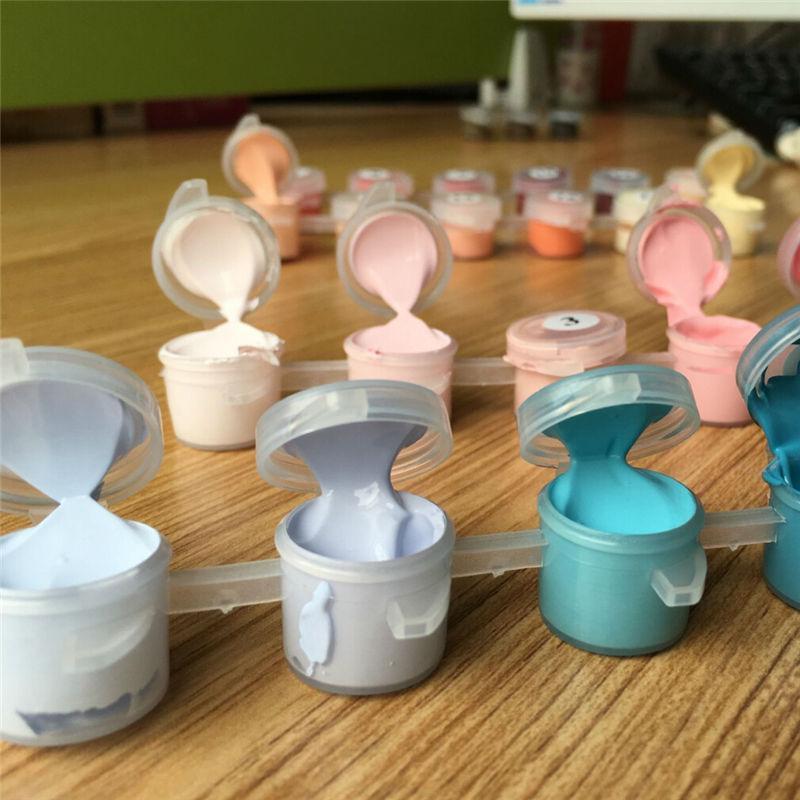 Releve in Arabesque Farbexplosion - Van-Go Malen-nach-Zahl Kit | Brehn