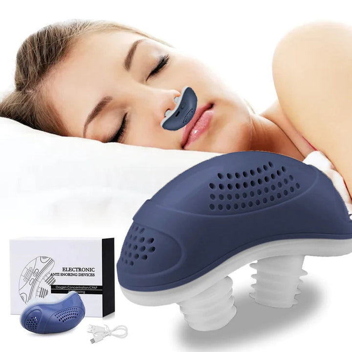 Brehn | SleepAir Mikro CPAP Schlafapnoe-Gerät – Kompakt für Reisen & Anti-Schnarchen - CPAP-Alternative