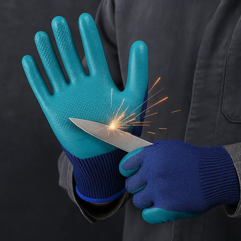 Robuste Schnittfeste Industrielle Arbeits-Handschuhe | Brehn