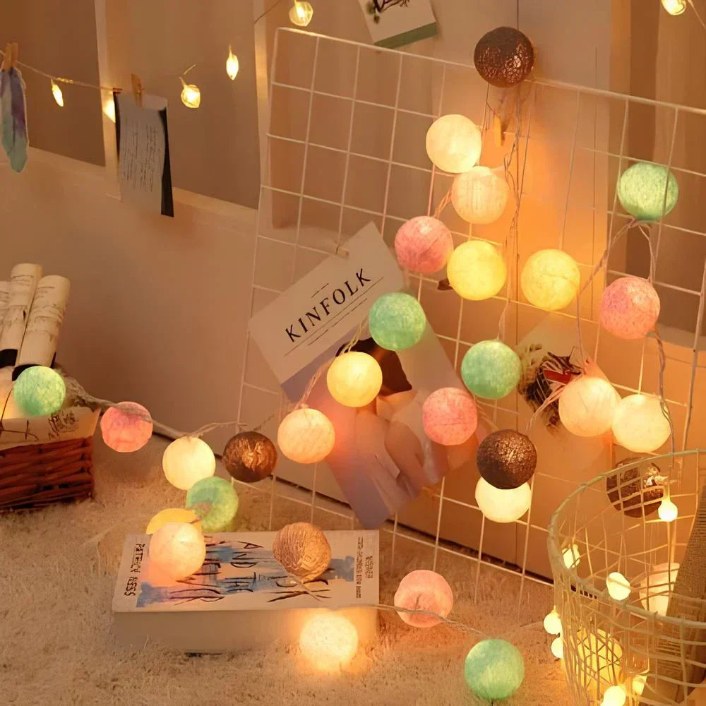 Brehn | Atmosphärische Ball Lichterketten - LumaBreeze
