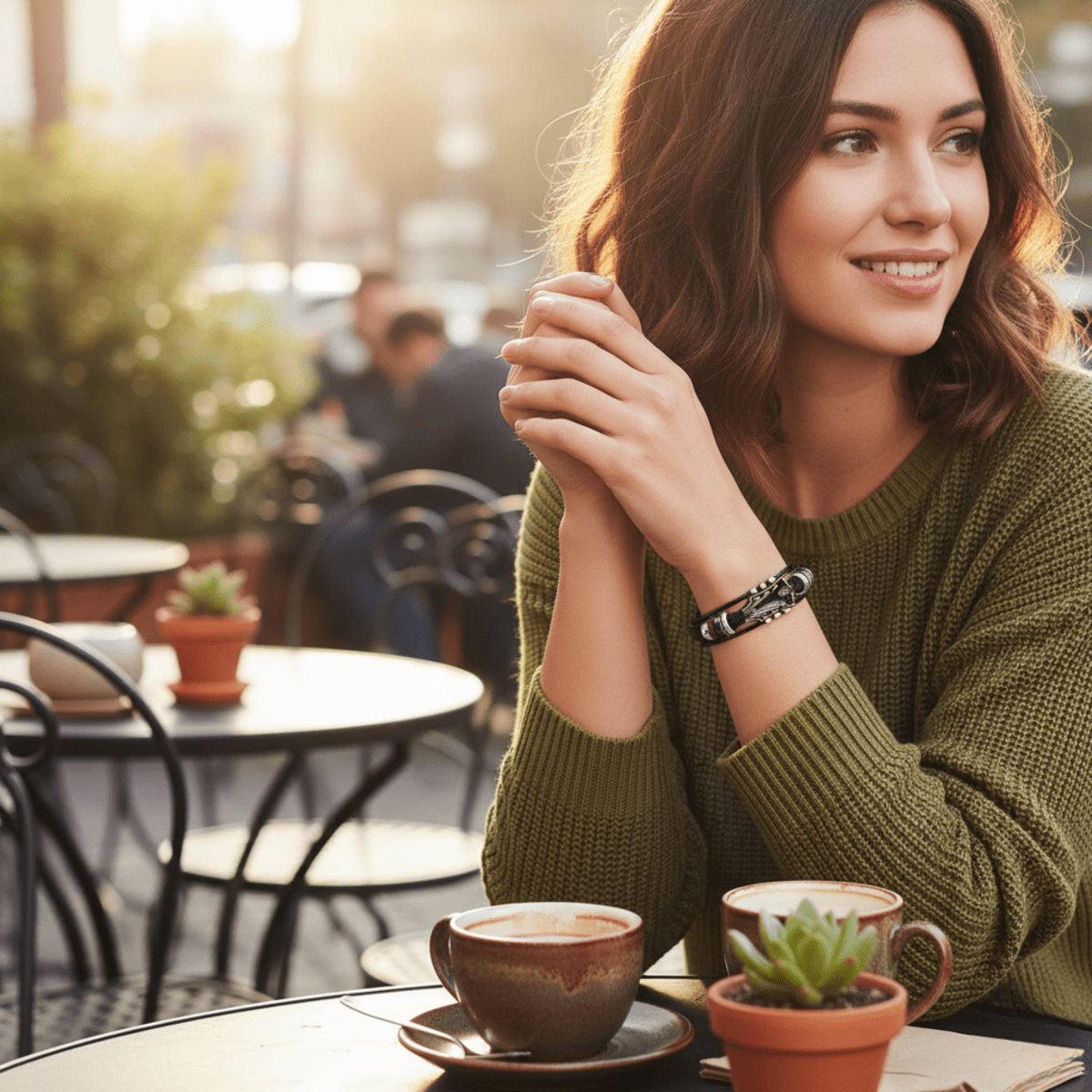 AXECHORD – Gitarren-Lederarmband im Vintage-Stil