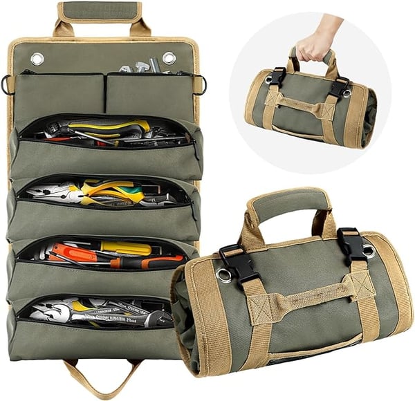 Werkzeugrollen-Taschenorganizer