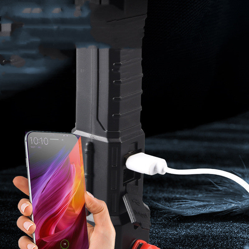Multifunktionaler Autosicherheitshammer mit Notlicht und Powerbank | Brehn