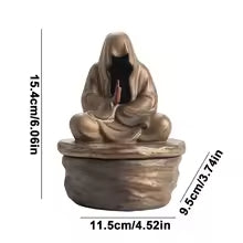 Brehn | Silent Monk Rückstrom Keramik Räuchergefäß