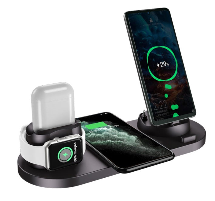 6-in-1 Schnelllade-Dock für iPhone und Watch | Brehn