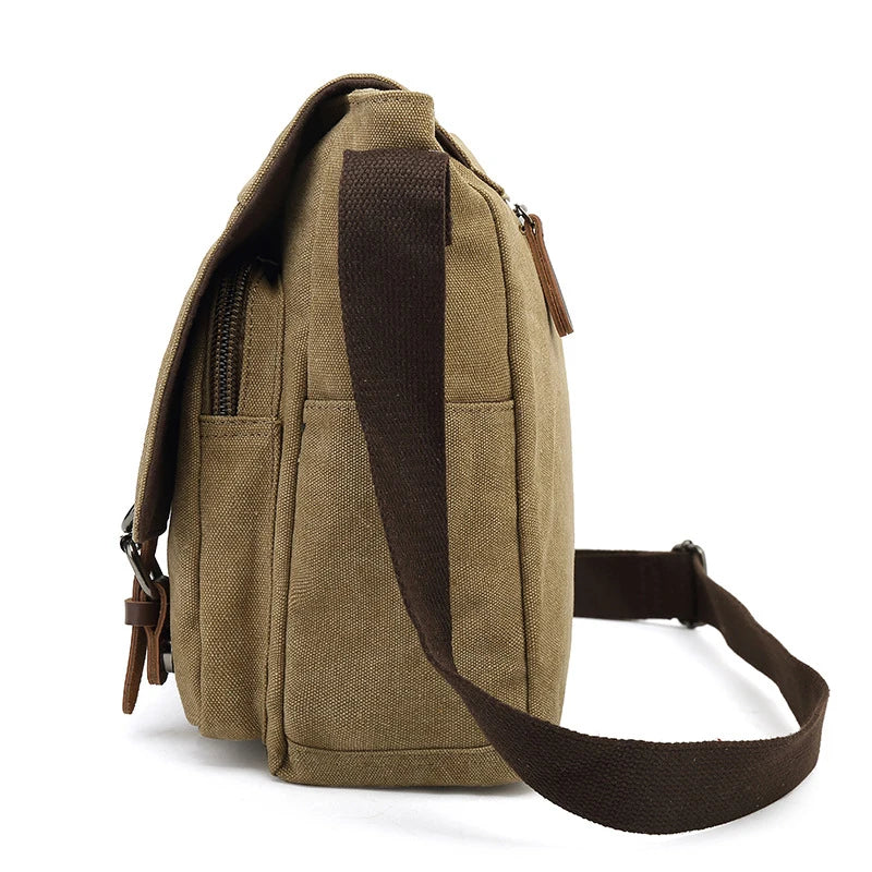 AtlasHaul Canvas-Schultertasche — Nie wieder Chaos, immer stilvoll unterwegs | Brehn