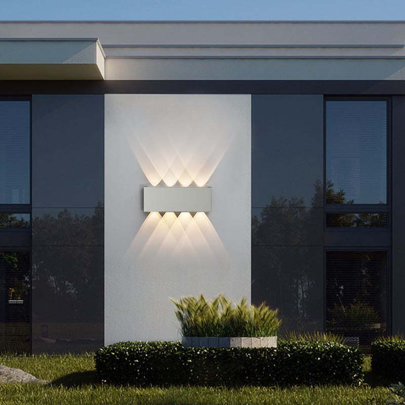Outdoor wasserdichte Aluminium LED Wandleuchte