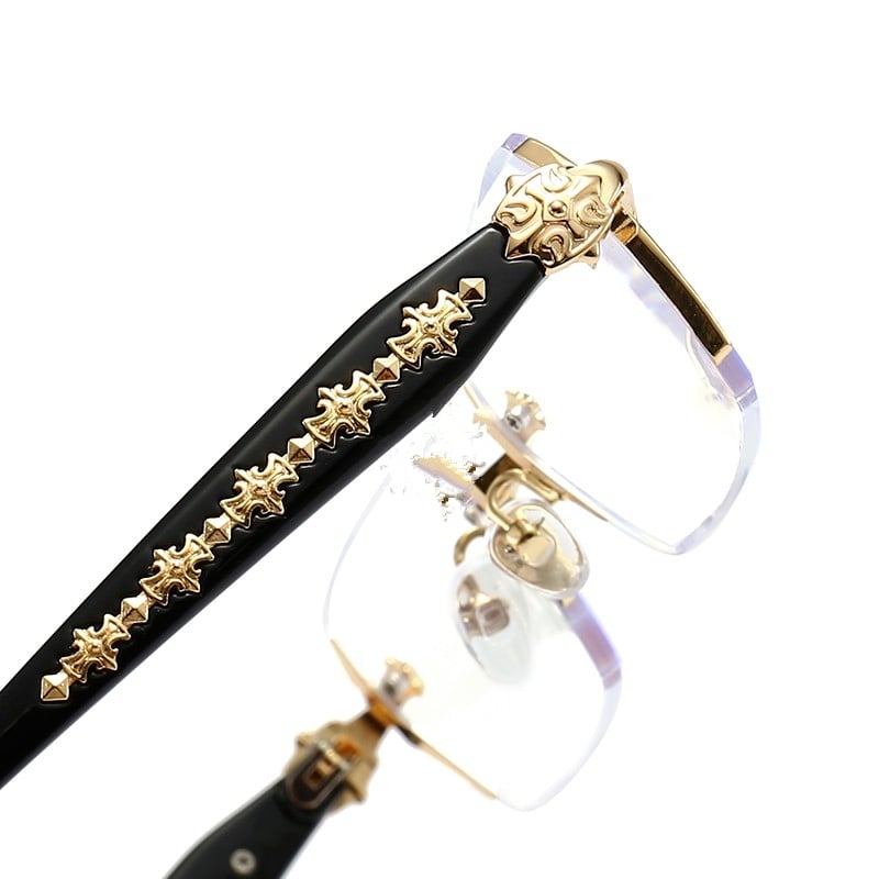 Anti-Blaulicht-Brille für Alterssichtigkeit, HD-Randlose Brille