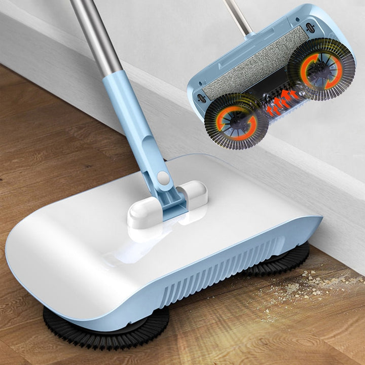 VibraSweep Handwischer & Mop — Mühelos strahlende Böden ohne Bücken oder Stromstress | Brehn