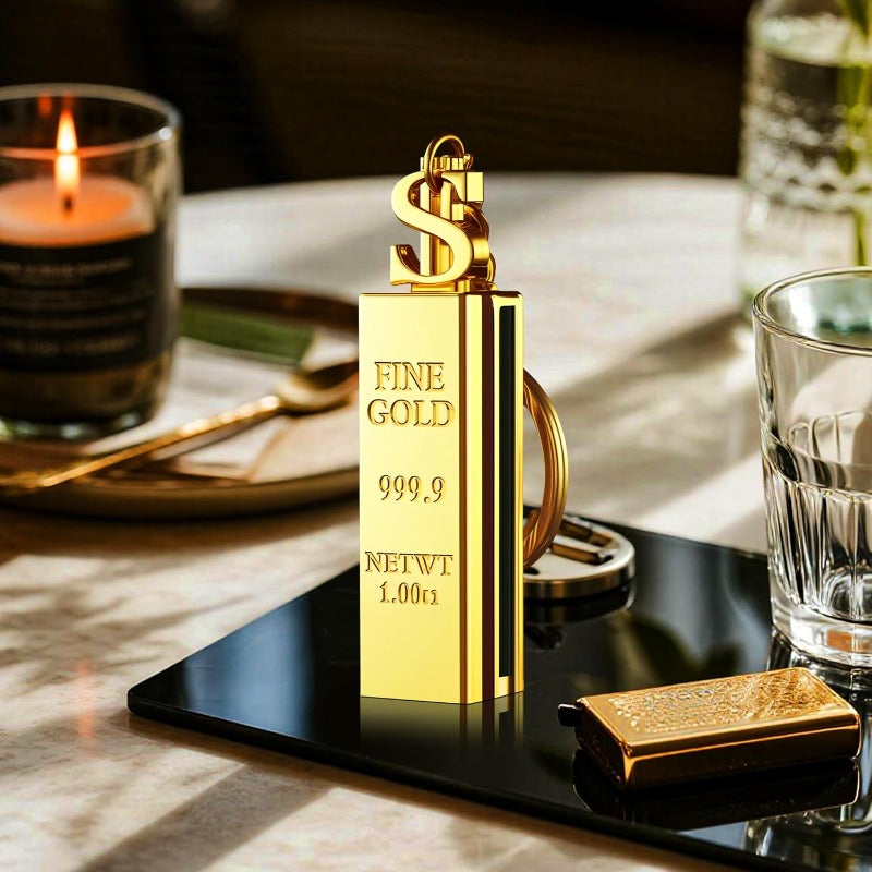 Brehn | Goldbar permanentes Feuerzeug