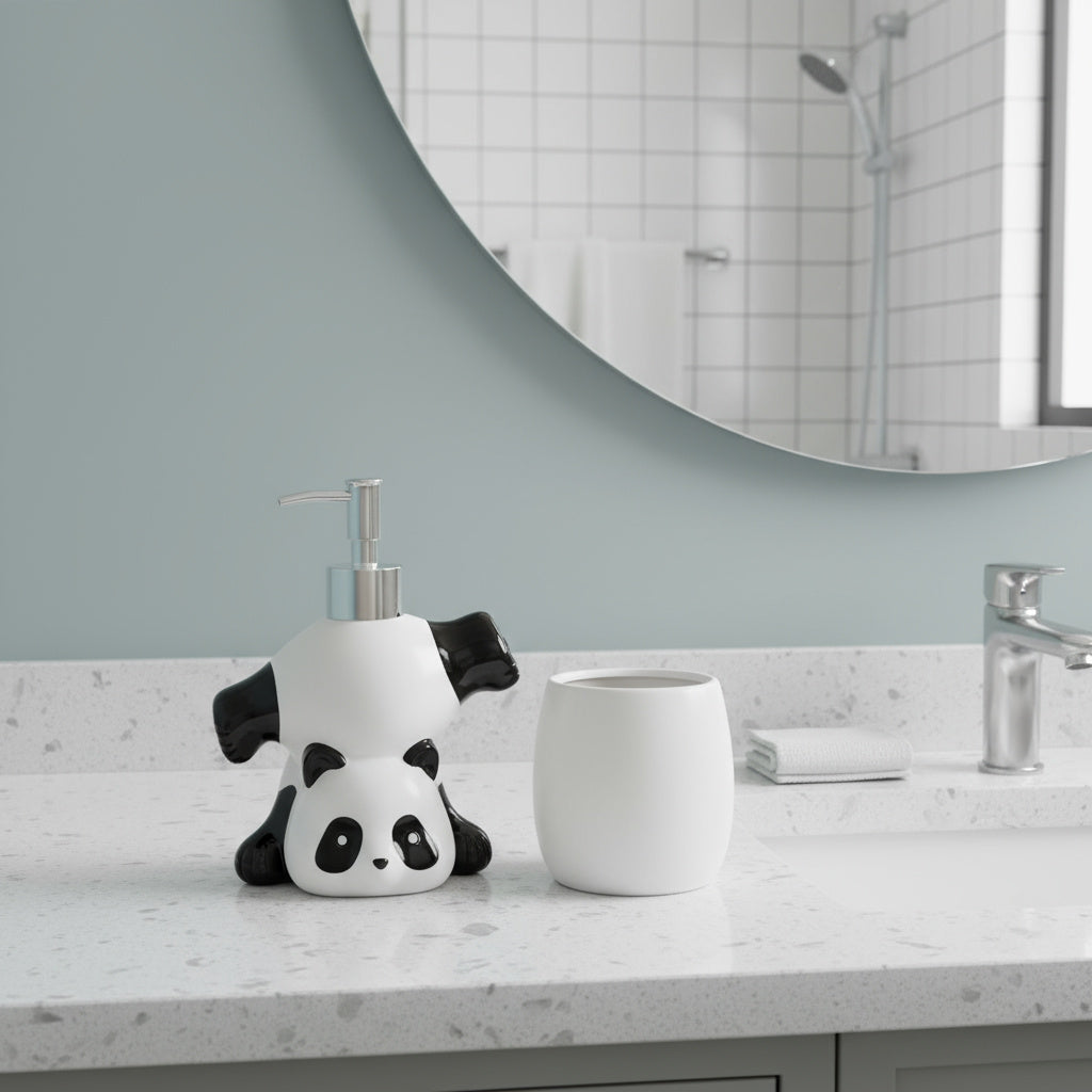 Brehn | Flexibler Panda Seifenspender