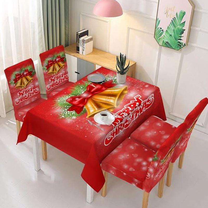 Brehn | Weihnachtsdekoration Tischdecke Stuhlhülle