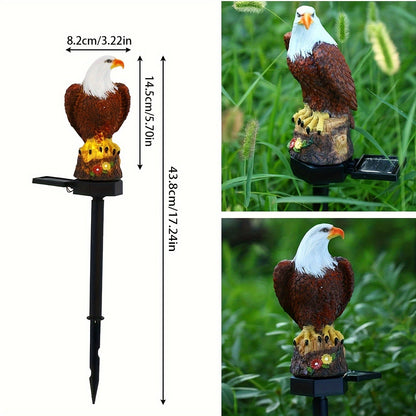 SolarGlow Eagle - Stylische Solarleuchte für Gartenbeleuchtung | Brehn