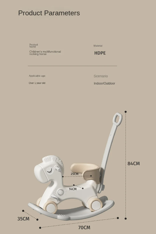 Brehn | 2-in-1 Schaukelpferd & Balance Bike – WobbiRider