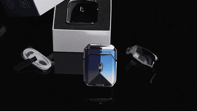 Brehn | LuxRazor Elite Reise-Rasierer | Kompakte Magnetdesign für müheloses Rasieren unterwegs