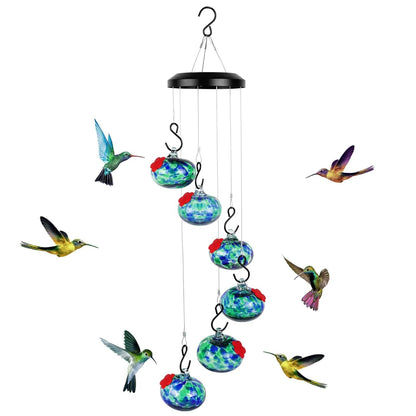 Neue bezaubernde Windspiele, Kolibri-Futterhäuschen, Gartendekoration