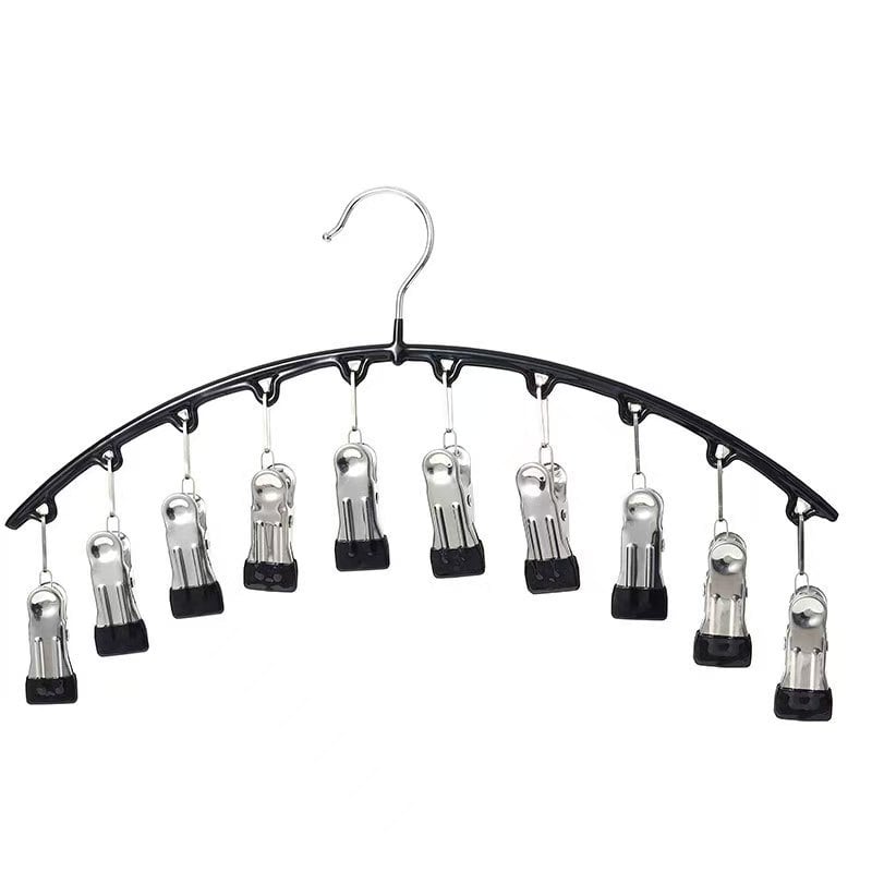 Leggings-Organizer Kleiderbügel mit Gummi-Clips | Brehn