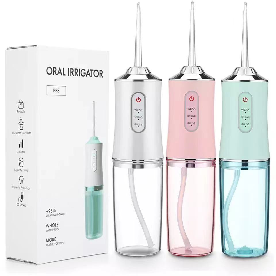 Brehn | Wasserdichter Irrigator Dentalreiniger, kabelloser & wiederaufladbarer Wasserzahnseide
