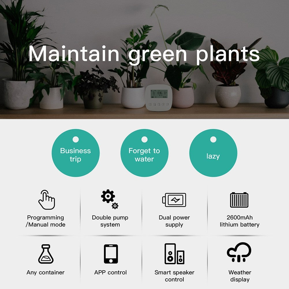 Wiederaufladbarer Smart Sprinkler Timer | Brehn