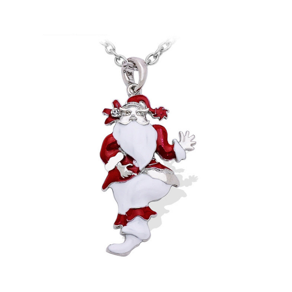 Brehn | Weihnachts Halskette Santa Pullover Kette