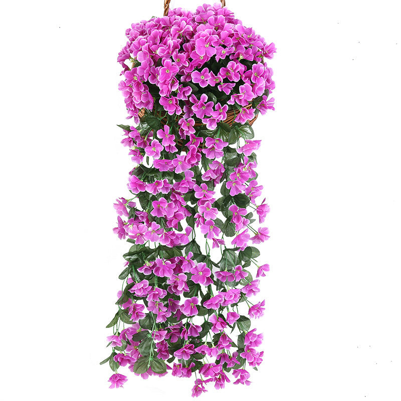 Violetter Blumenampel der Simulation | Brehn