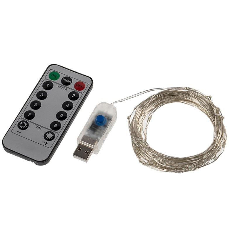 Dekorative USB-Kupferdraht-Lichterketten | Brehn