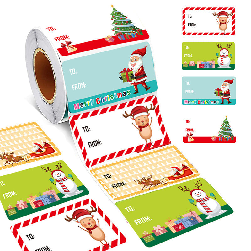 Brehn | Weihnachts-Selbstklebende Aufkleber