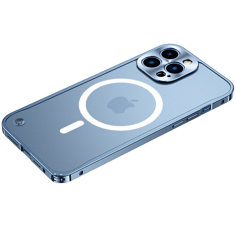 Magnetisches Gehäuse für iPhone mit Metallrahmen | Brehn