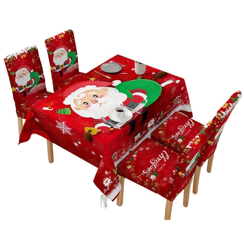 Brehn | Weihnachts Tischdecke Stuhlhussen Dekoration