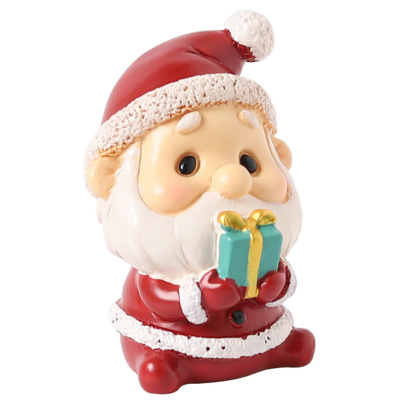 Brehn | Handgefertigte Tier-Weihnachtsmann-Ornamente