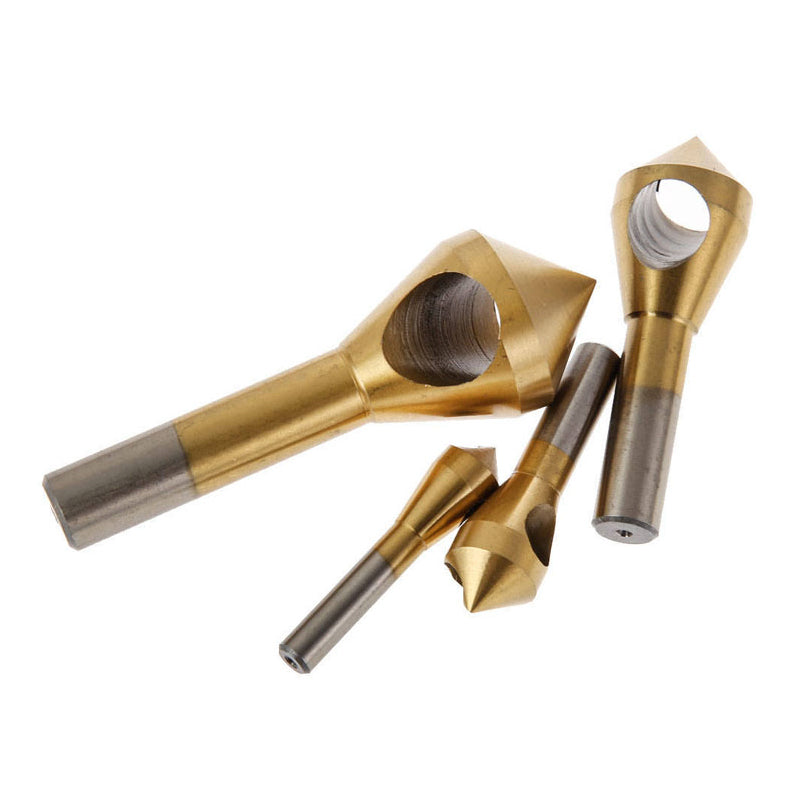 Brehn | Titanbeschichteter Senk-Kegelwerkzeug (4 PCS)