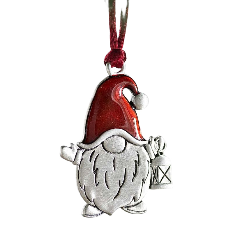 Weihnachtsdekoration aus massivem Zinn