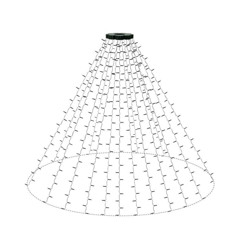 Brehn | Weihnachtsbaum Wasserfalllichter mit Ring