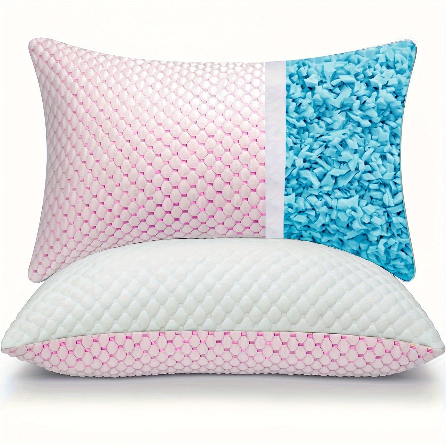 Brehn | ChillPillow Breeze - Kühlendes Memory-Schaum-Kissen mit Bambusbezug