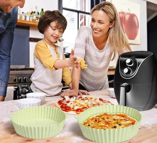 Tablette - Silikon Wiederverwendbar - Perfekt für Airfryer - Praktisch und Ökologisch | Brehn