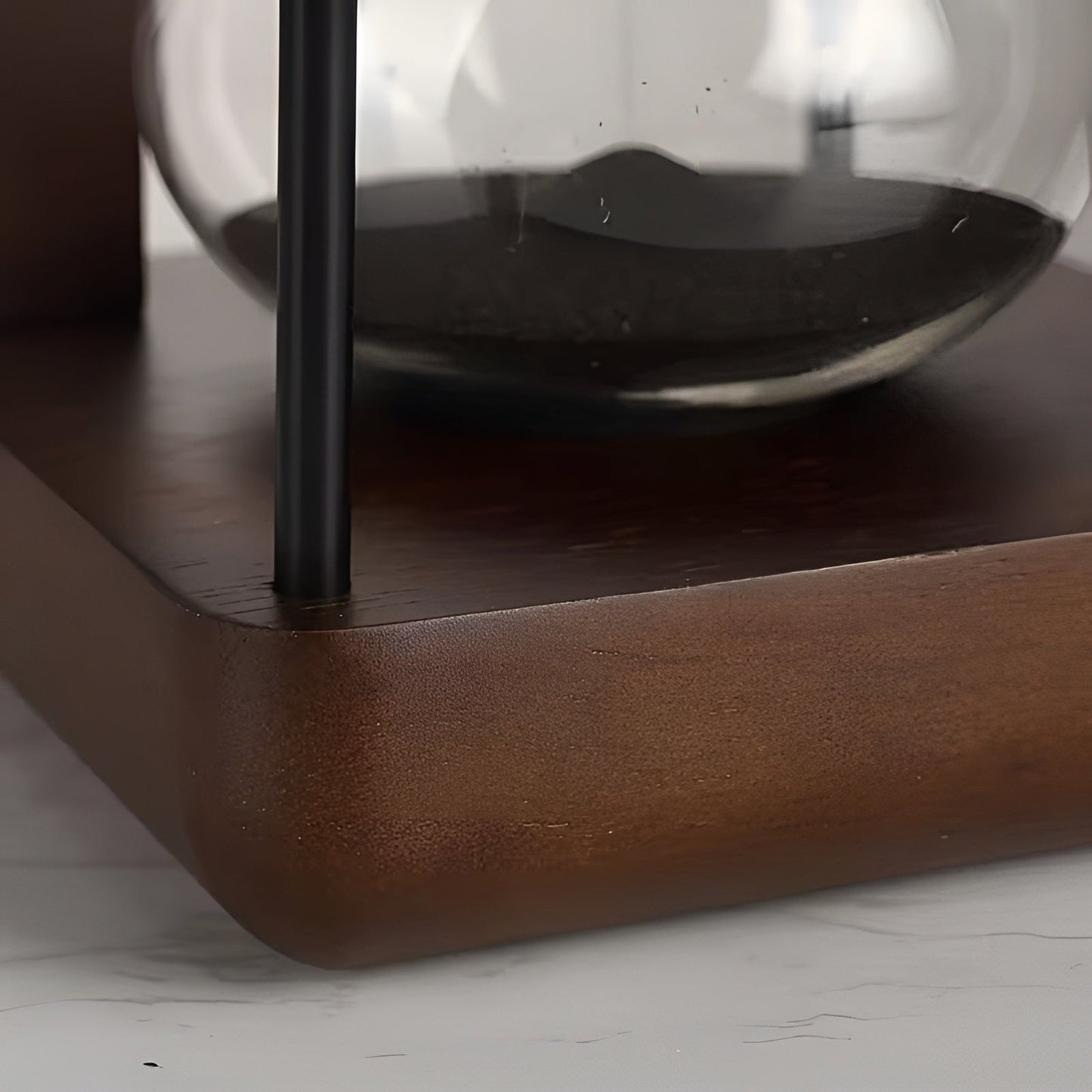 Sanduhr aus Holz, 30 Minuten – Massivholzrahmen & dekorativ | Ideal für Büro und Zuhause