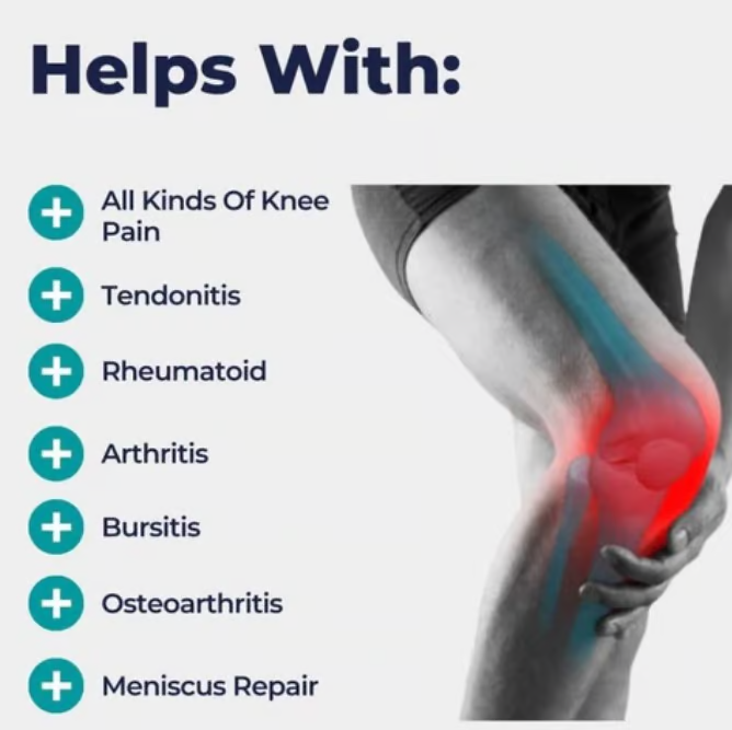 FlexiKnee Kompressionsbandage – Unterstützende Kniebandage bei Schmerzen, Schwellungen und Steifheit | Brehn