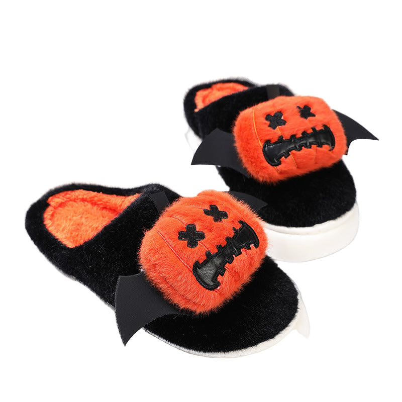 Halloween Hausschuhe – Warme rutschfeste Hausschuhe mit Cartoon-Design | Brehn