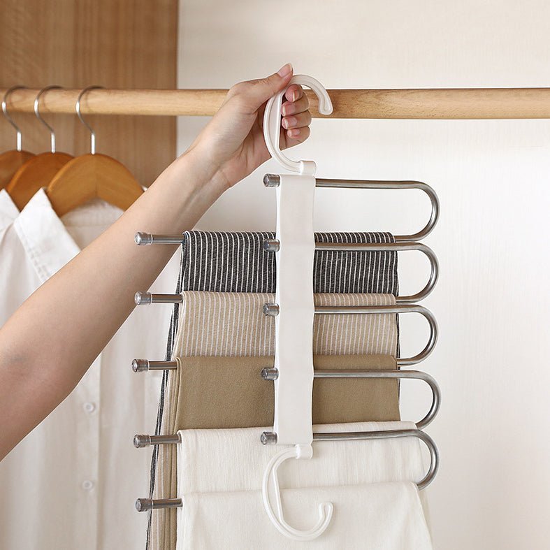Brehn | RackHanger - 5 in 1 - Multifunktional - Platzsparend - Praktisch - Stilvolles Design