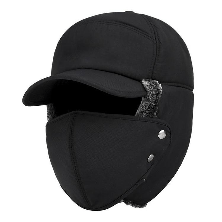 Brehn | LuxGuard winddichtes Beanie mit Ohrenschutz | Schützt stilvoll gegen Wind und Kälte
