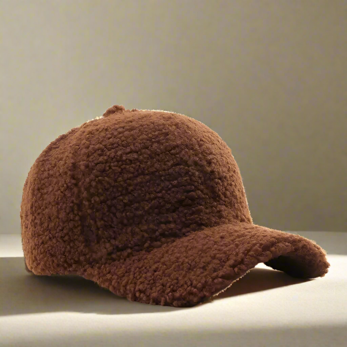 Brehn | TeddyCap – Flauschiger Teddy Haustier für einen warmen Look