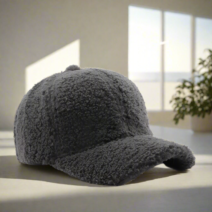 Brehn | TeddyCap – Flauschiger Teddy Haustier für einen warmen Look