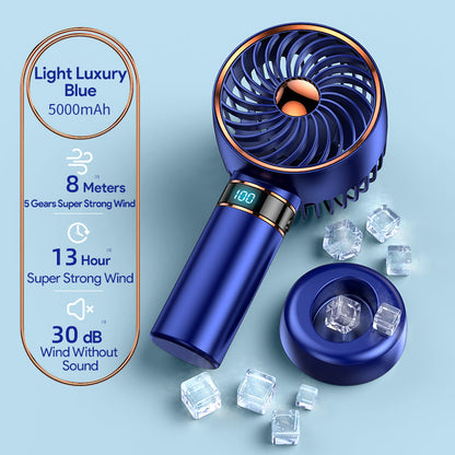Tragbarer 5000mAh Handheld Mini Klimaanlagenventilator | Brehn