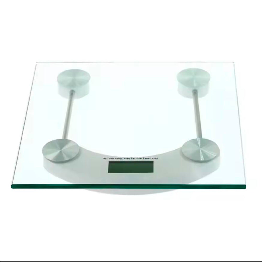 Personenwaage (180 kg) mit transparenter Glasplattform | Brehn