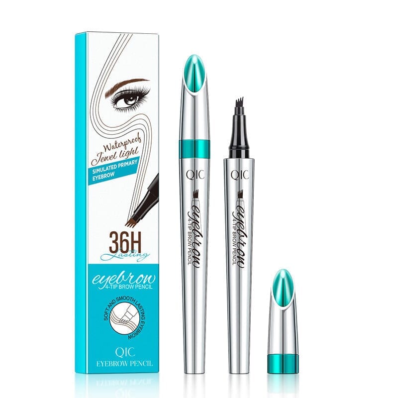 Brehn | Wasserdichter 3D-Microblading-Augenbrauenstift mit 4 Gabelspitzen