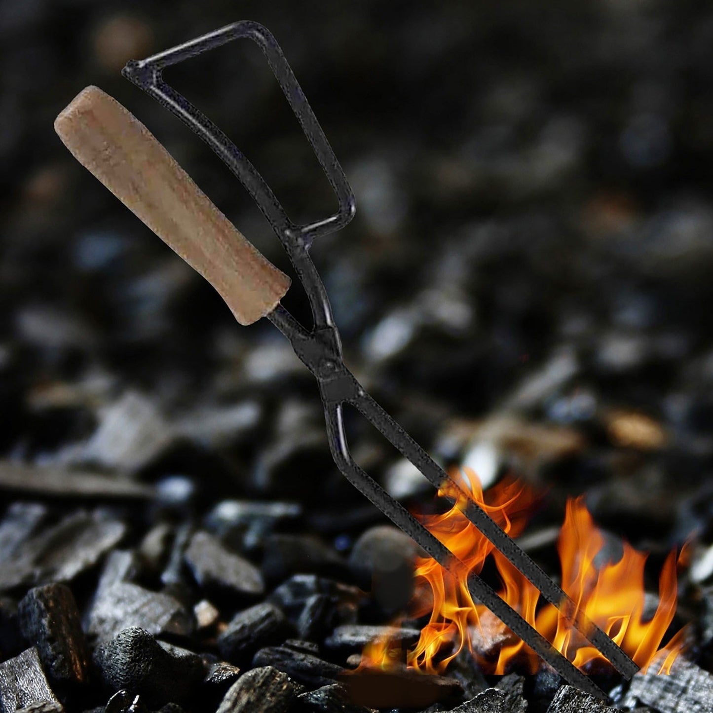 Barbecue Holzkohle-Klammer Einzigartige Form BBQ Holzkohle-Klammer | Brehn