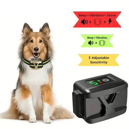 BarkSmart • Wiederaufladbarer Anti-Bark-Halsband